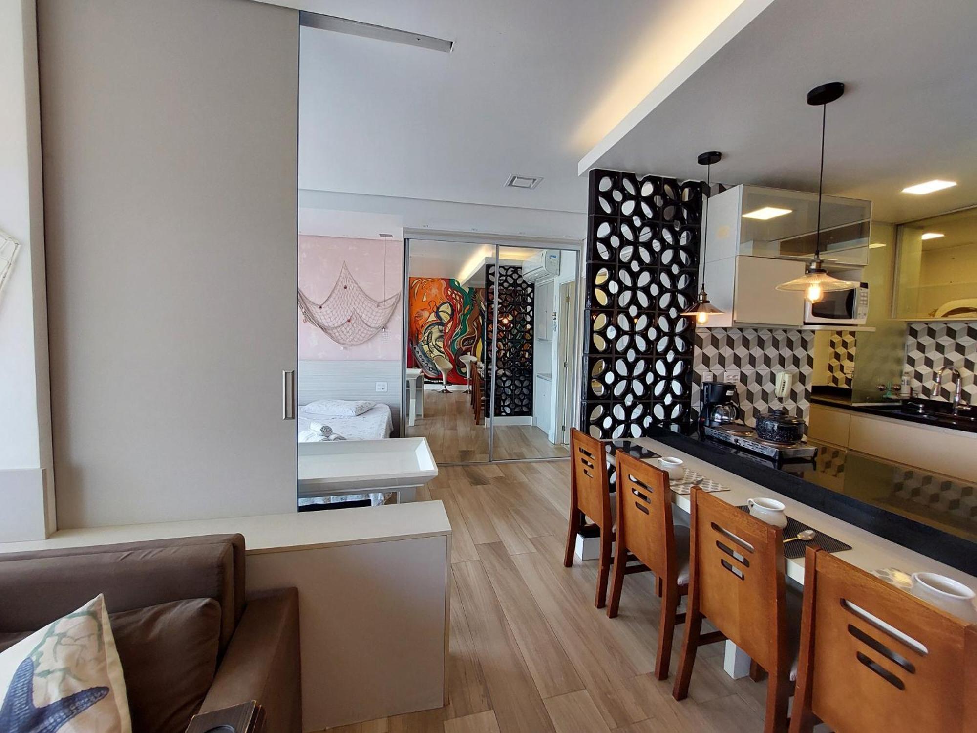Ferienwohnung Book Santos —Unlimited 1413 — Modernidade E Arte Exterior foto